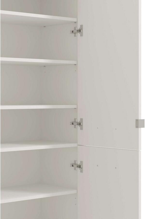 INOSIGN Schoenenkast Menorca schoenenkast opslagkast schoenenrek breedte 90 cm met vier deuren in moderne en elegante kleuren met twee spiegels