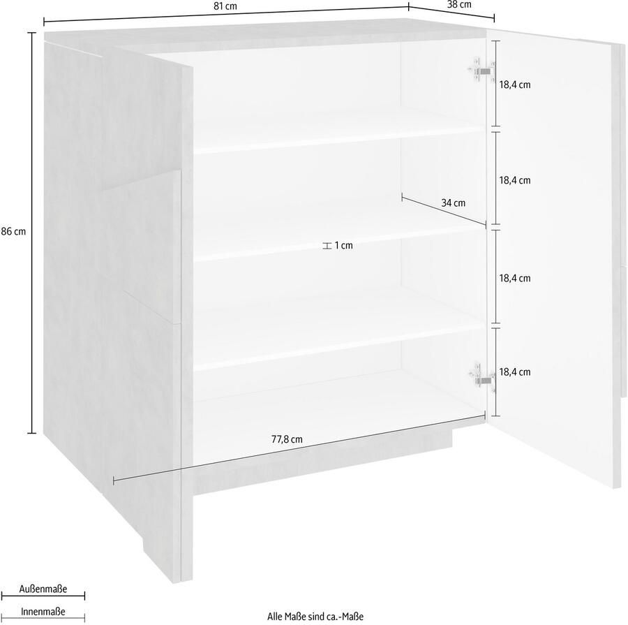 INOSIGN Schoenenkast Ping