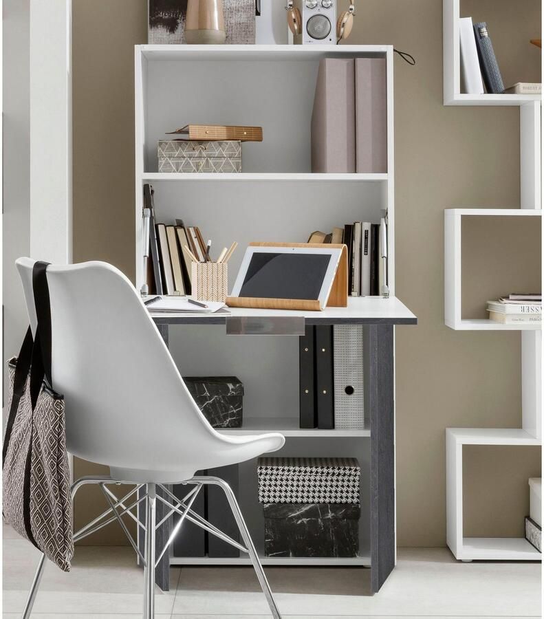 INOSIGN Secretaire Dalia bureau PC-kast in modern design breedte 70 cm Made in Italy