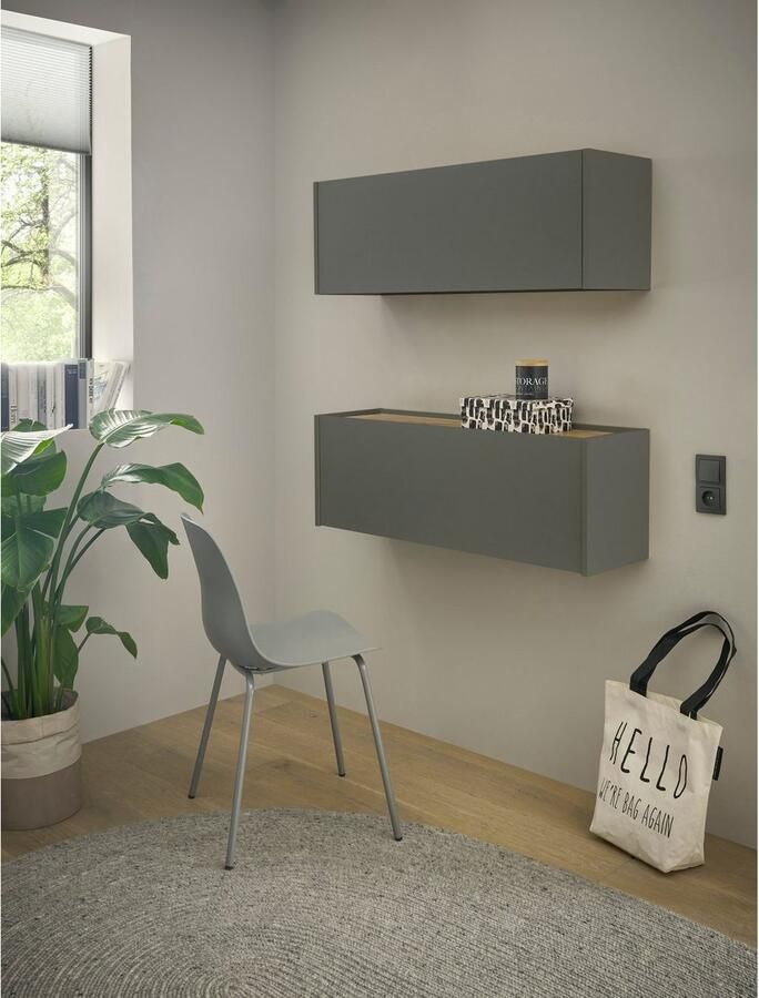 INOSIGN Set kantoormeubelen City Giron Vaste secretaire Home office thuiskantoor (set 2-delig)