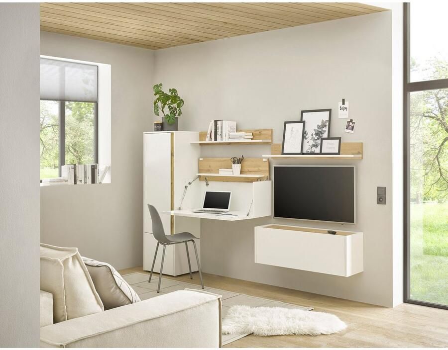INOSIGN Set kantoormeubelen City Giron Vaste secretaire Home office thuiskantoor (set 5-delig)