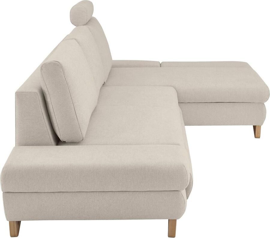 Home affaire Slaapbank City Giron comfortabele slaapbank (ligoppervlak 245 x 138 cm) en bedlade