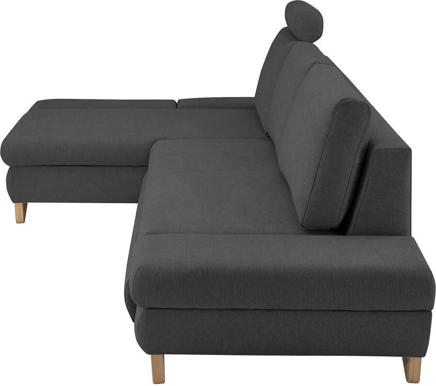 Home affaire Slaapbank City Giron comfortabele slaapbank (ligoppervlak 245 x 138 cm) en bedlade