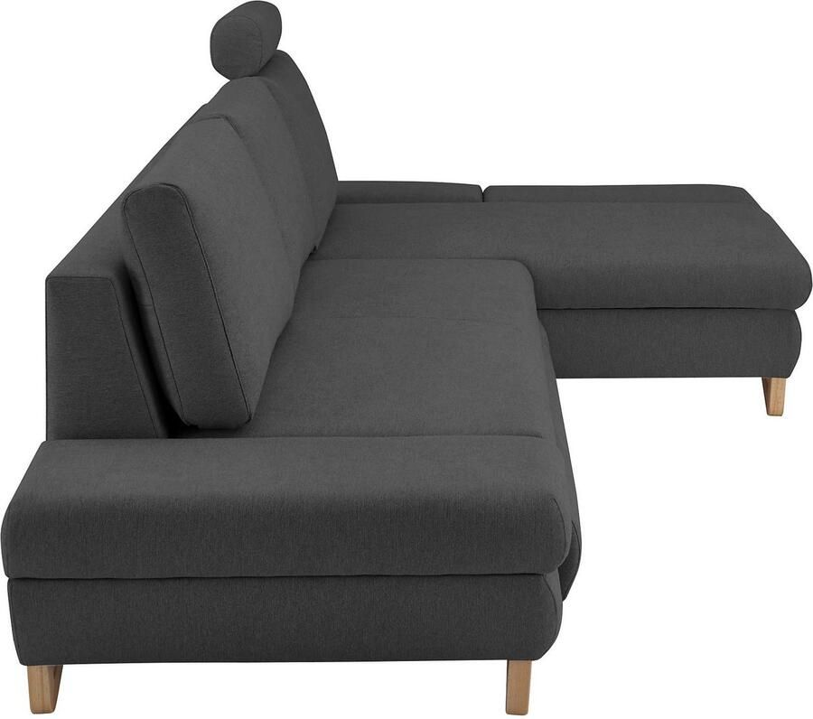 Home affaire Slaapbank City Giron comfortabele slaapbank (ligoppervlak 245 x 138 cm) en bedlade