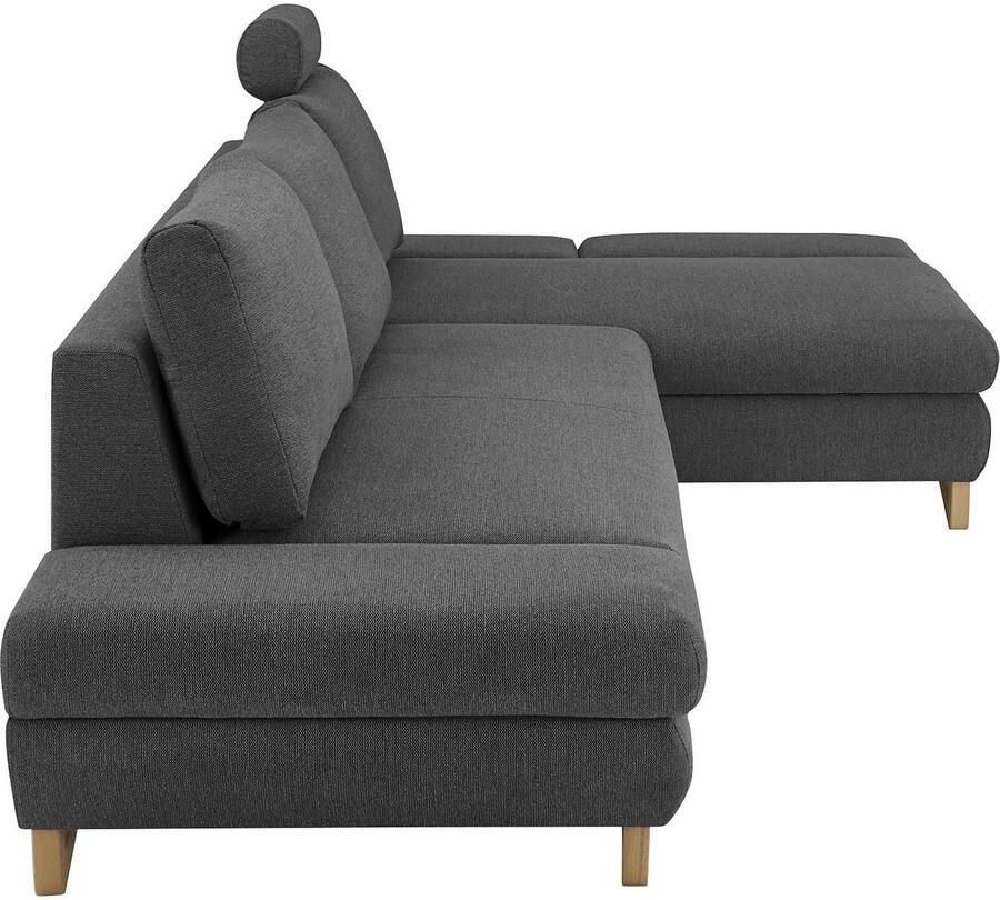 Home affaire Slaapbank City Giron comfortabele slaapbank (ligoppervlak 245 x 138 cm) en bedlade