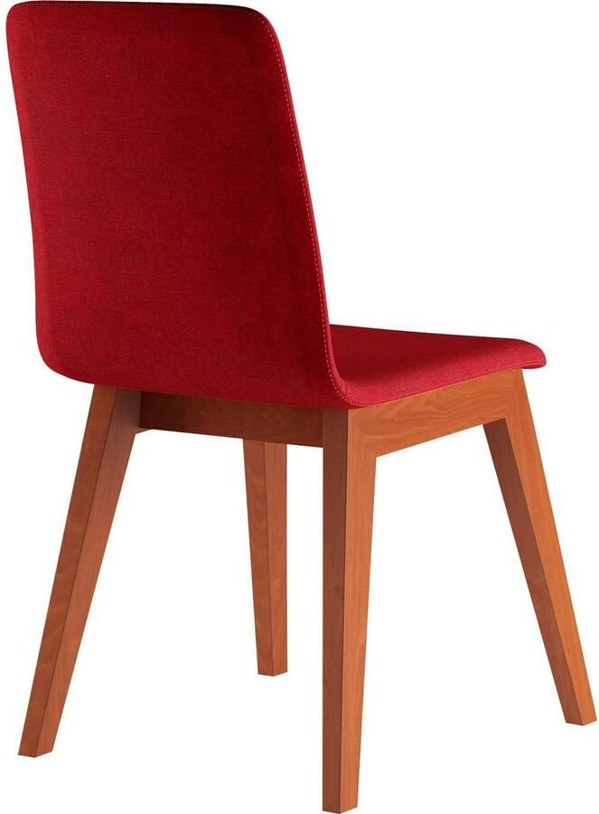 INOSIGN Stoel Sandy met verschillende stoelpootkleuren en kleurvarianten zithoogte 47 cm (2 stuks)