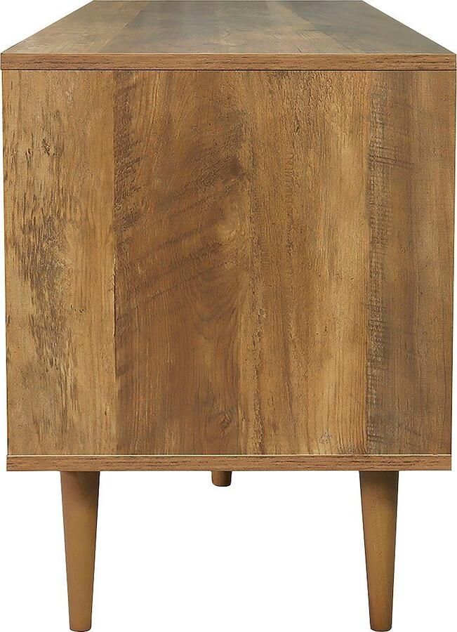 Artistiq Living Artistiq Nachtkastje Beckham 2 lades Grijs Naturel