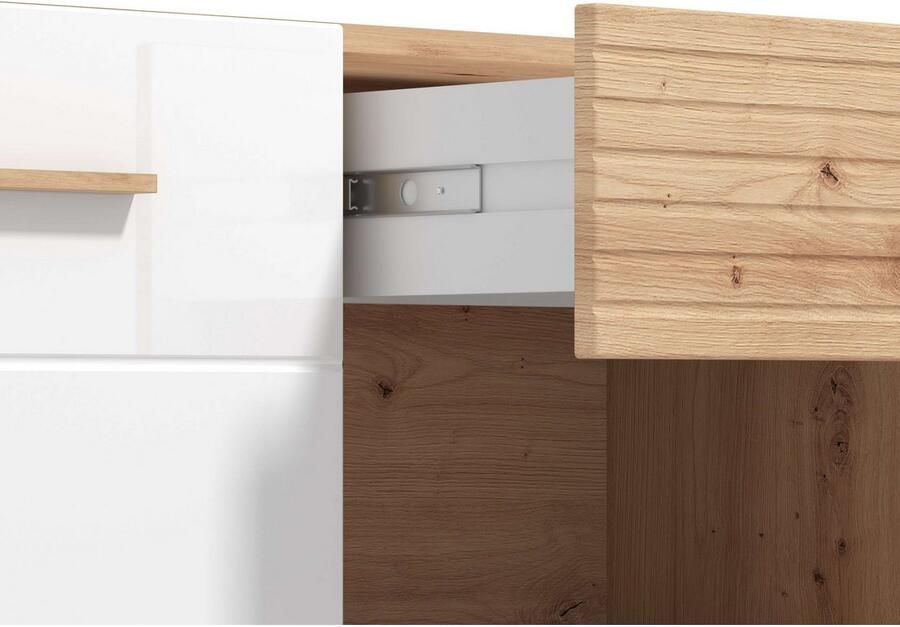 INOSIGN Tv-meubel Bretagna TV-Lowboard TV-kast TV-standaard Breedte 150 cm