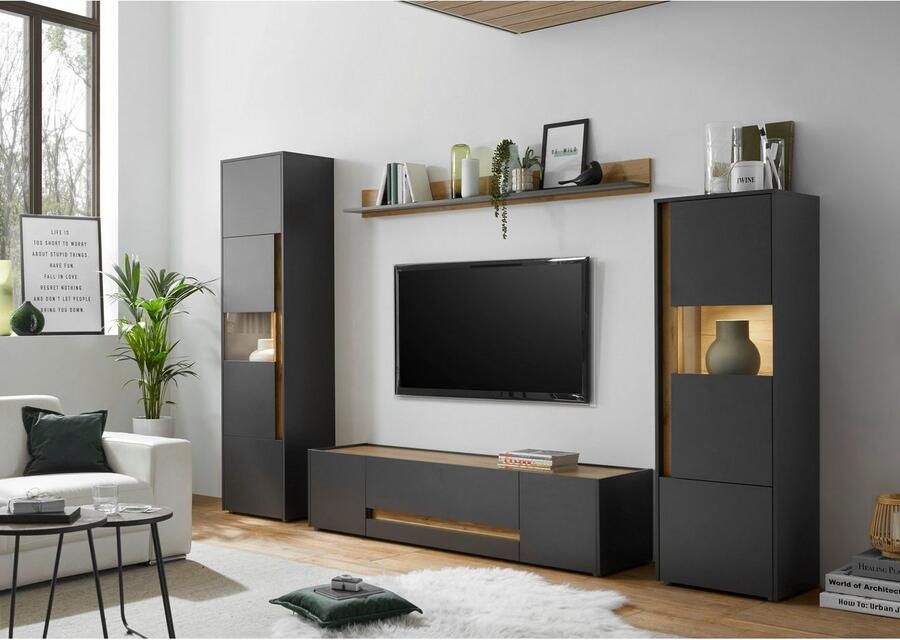 INOSIGN Tv-meubel City Giron moderne tv-kast commode tv-meubel tijdloos modern voldoende opbergruimte veelzijdig inzetbaar