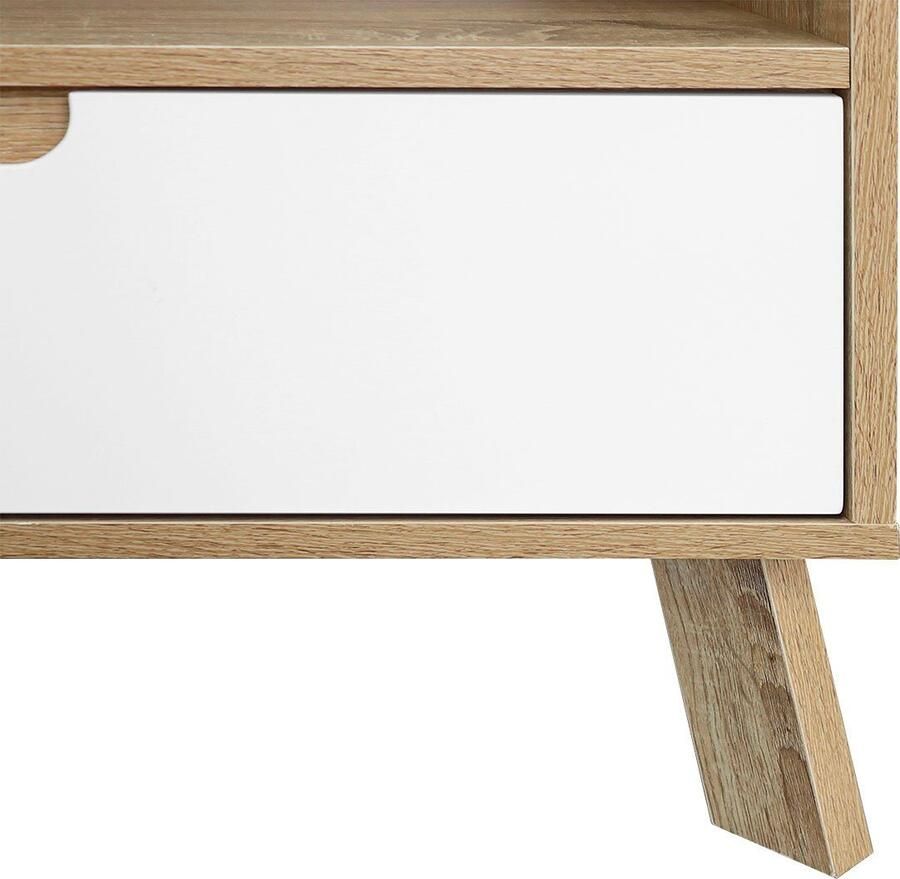 Artistiq Living Artistiq TV-meubel Gonzalo 140cm Naturel Wit