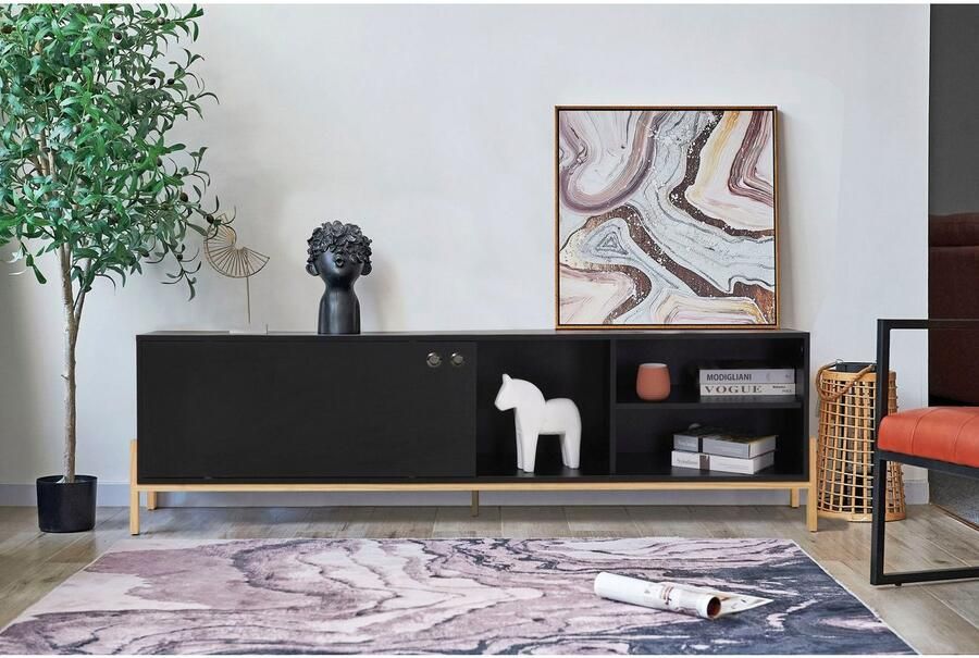 Artistiq Living Artistiq TV-meubel Franca 185cm Zwart