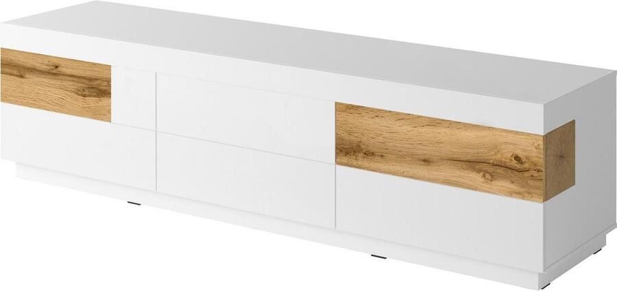 INOSIGN Tv-meubel Silke Breedte 206 cm hoogglansfronten