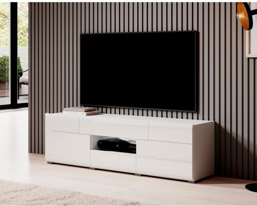 INOSIGN Tv-meubel Toledo breedte 159 cm modieuze TV-kast met decoratief freeswerk