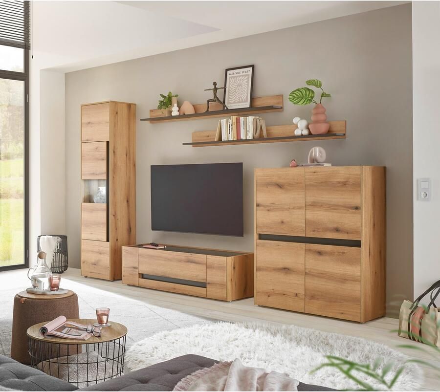 INOSIGN Wandmeubel City Giron Breedte ca. 350 cm (set 5 stuks)