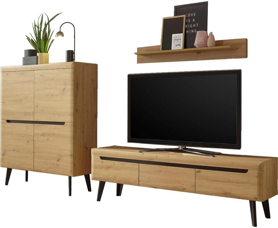 INOSIGN Wandmeubel Torge wandmeubel kastwand mediawand woonkamer-set