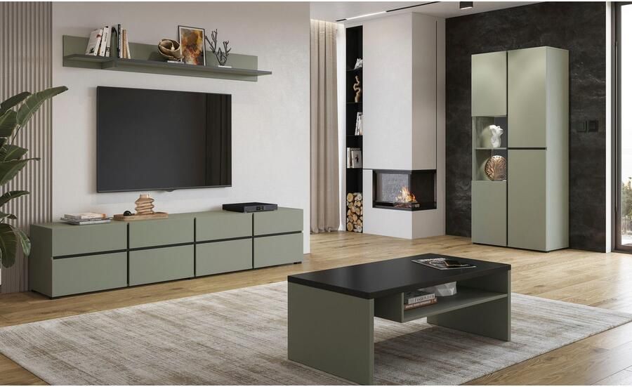 INOSIGN Wandrek Cross Breedte 180 cm moderne wandplank