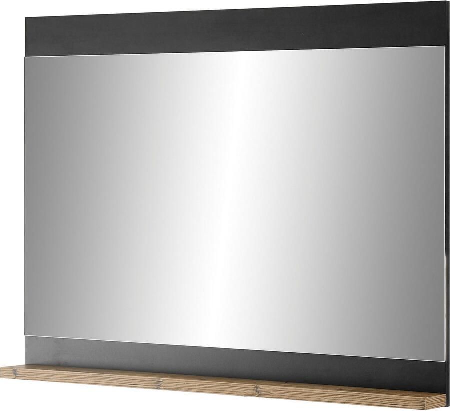 INOSIGN Wandspiegel Brugge moderne spiegel garderobespiegel universeel te gebruiken met opbergruimte vierkant 92 cm breed