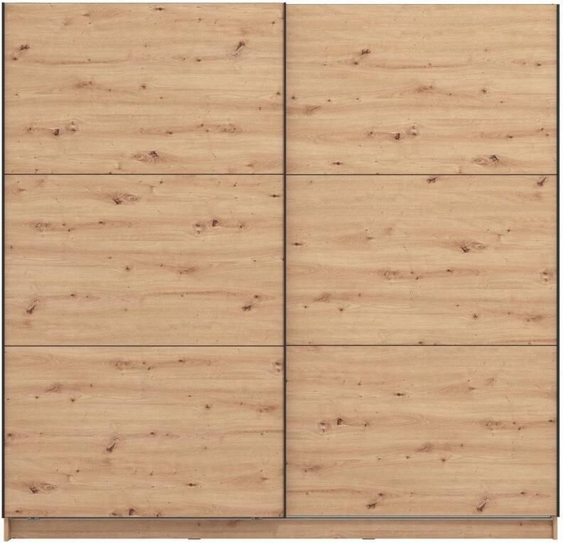 INOSIGN Zweefdeurkast Sierra klassieke kledingkast linnenkast 179 of 217 cm breed met volledige binnenindeling fsc -gecertificeerd houtmateriaal