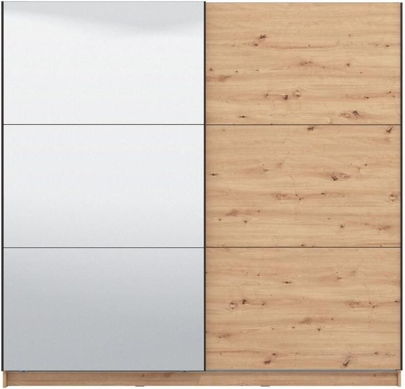 INOSIGN Zweefdeurkast Sierra kledingkast met spiegel linnenkast garderobe Topseller INCLUSIEF interne indeling FSC -gecertificeerd OTTOs Choice