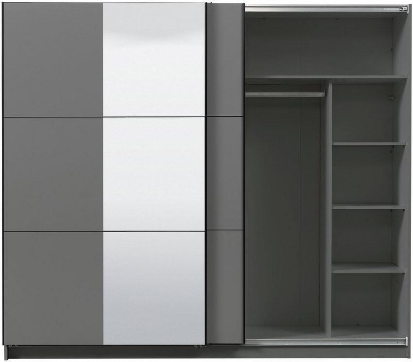 INOSIGN Zweefdeurkast Sierra kledingkast met spiegel linnenkast garderobe Topseller INCLUSIEF interne indeling FSC -gecertificeerd OTTOs Choice