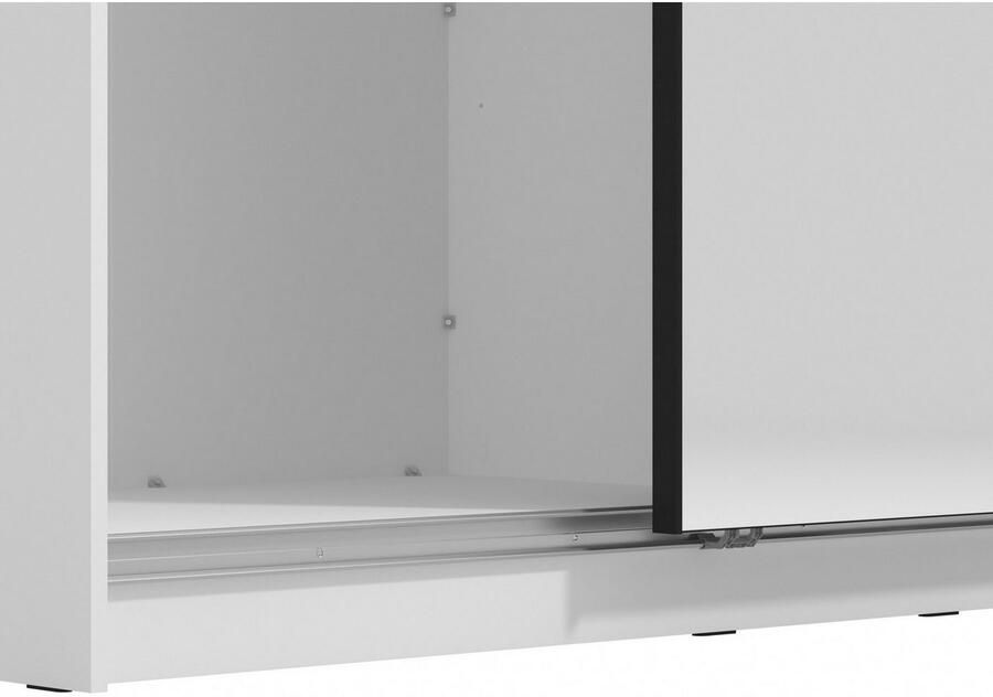 INOSIGN Zweefdeurkast Sierra kledingkast met spiegel linnenkast garderobe Topseller INCLUSIEF interne indeling FSC -gecertificeerd OTTOs Choice