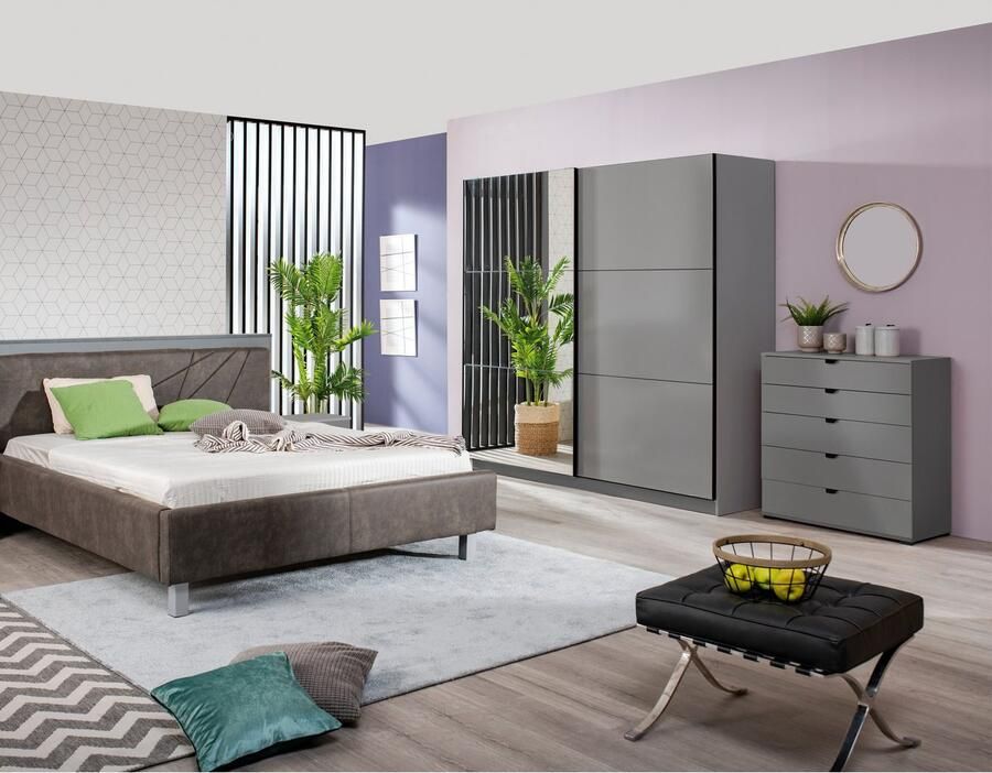 INOSIGN Zweefdeurkast Sierra kledingkast met spiegel linnenkast garderobe Topseller INCLUSIEF interne indeling FSC -gecertificeerd OTTOs Choice