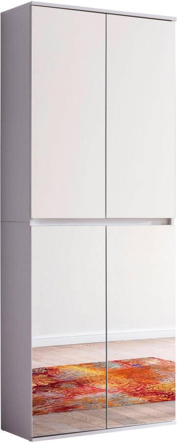 INOSIGN Kledingkast Malcesine Garderobekast met 4 deuren (B D H) 74 34 191 cm