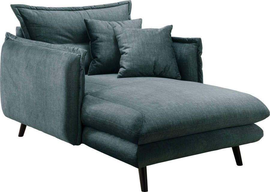 INOSIGN Loveseat LAZIO moderne fauteuil met een comfortabele bekleding 2 stuks decoratieve sierkussens