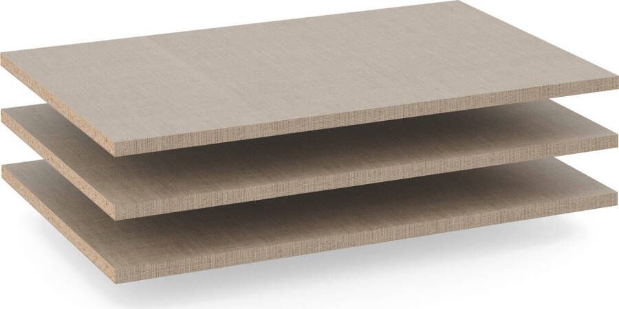 INOSIGN Plank Paully 3-set breedte 63 cm voor kasten van de serie paully