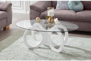 INOSIGN Salontafel in ovale vorm elegant