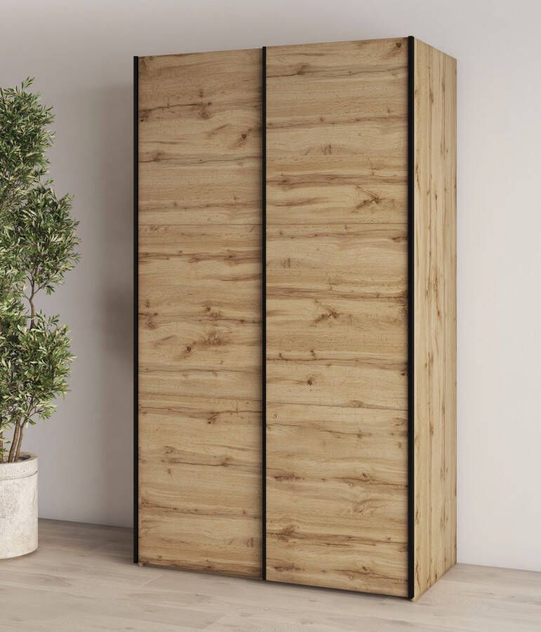 INOSIGN Schuifdeurkast Eastvale Breite 120 cm Schwebetürenschrank Kleiderschrank Garderobe