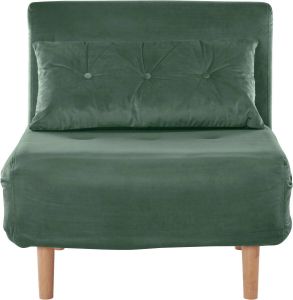 INOSIGN Slaapbank met uittrekbare metalen steunpoten slaapfauteuil in 2 afm. te bestellen modern logeerbed