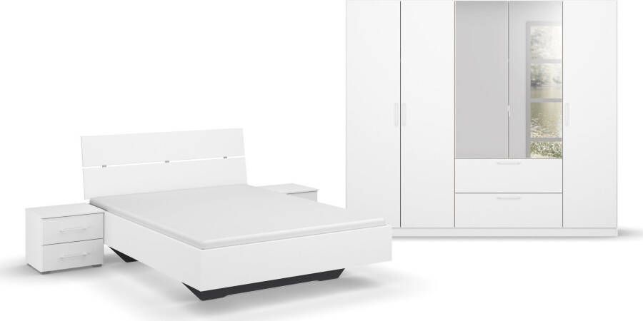 INOSIGN Slaapkamerserie CHALLENGER Kast 2 breedtes bed 3 breedtes 2 nachttafels MADE IN GERMANY