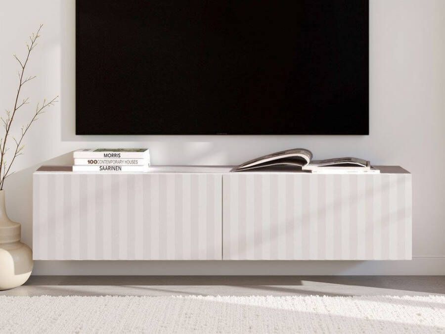 INOSIGN Tv-meubel Antibes TV-lowboard breedte 192 154 128 cm TV-kast 3D-fronten push-to-open functie wandmontage