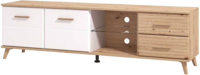 INOSIGN Tv-meubel Ascona lowboard breedte 180 cm TV-kast TV-standaard