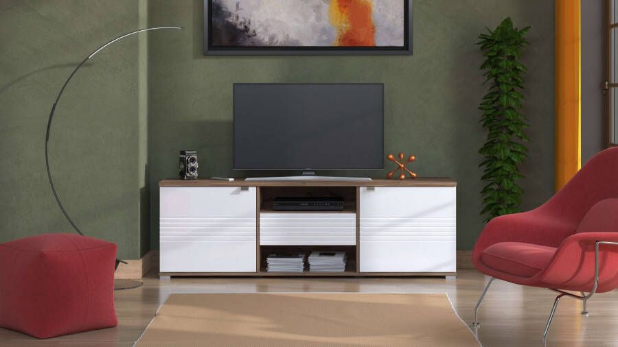 INOSIGN Tv-meubel Grenoble TV-Lowboard Breedte 176 cm TV-kast TV-standaard