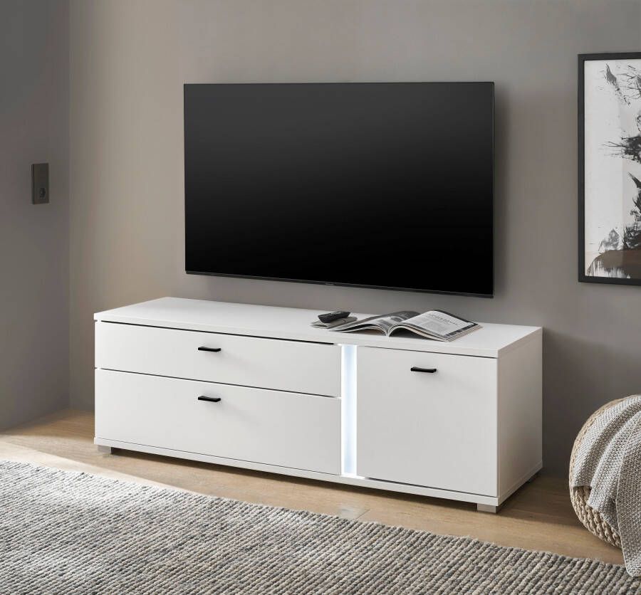 INOSIGN Tv-meubel Long Island in moderne trendkleur inclusief verticale verlichting breedte 150 cm (1 stuk)