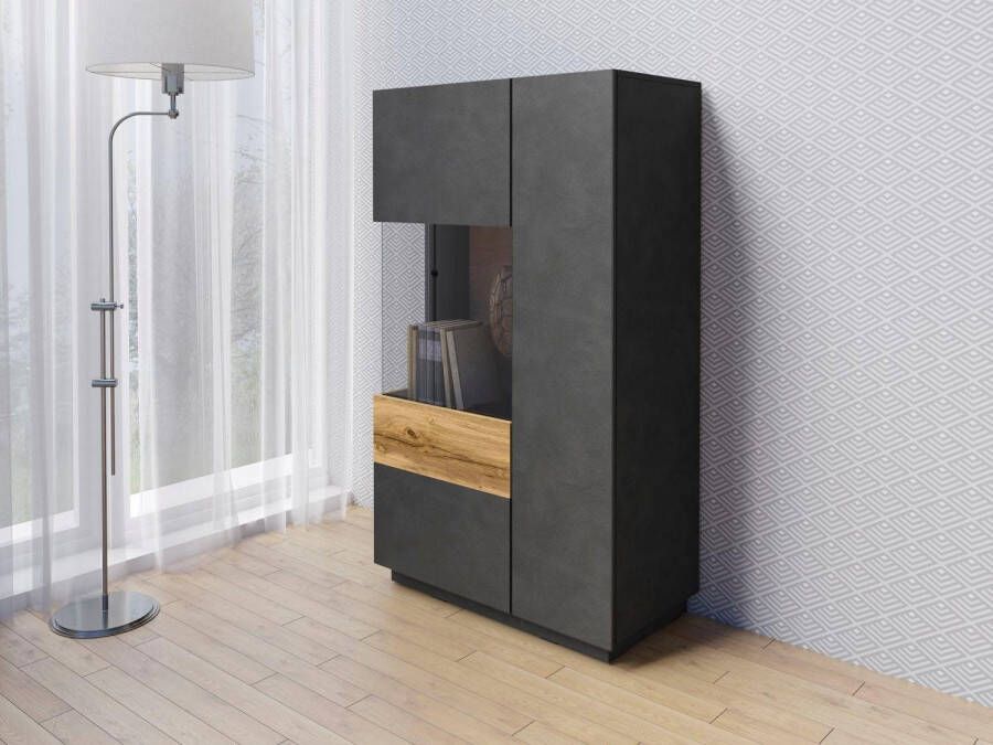 INOSIGN Vitrinekast Silke Hoogte 138 5 cm