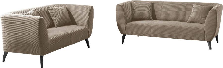 INOSIGN Zithoek Colori ook als loveseat verkrijgbaar (set 2-delig)