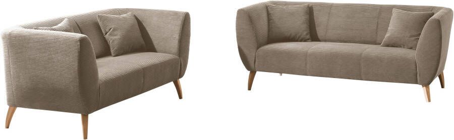 INOSIGN Zithoek Colori ook als loveseat verkrijgbaar (set 2-delig)