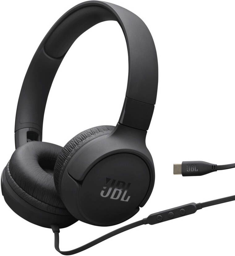 JBL On-ear koptelefoon Tune 520C USB-C bekabelde Hi-Res-On-Ear
