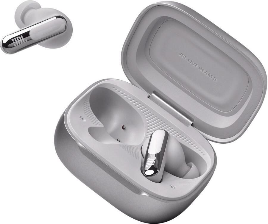 Harman Kardon JBL Live Beam 3 Zilver | Draadloze oortjes | Beeld&Geluid Koptelefoons | 1200130011641 - Foto 4