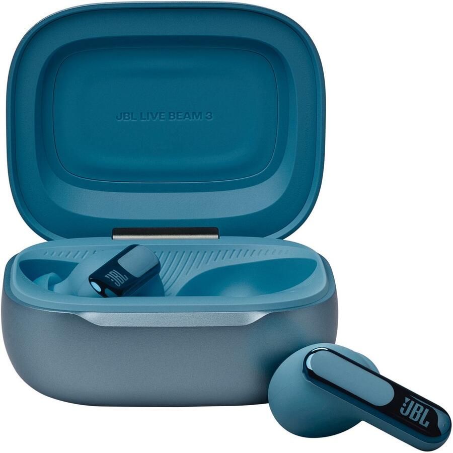 JBL Draadloze in-ear hoofdtelefoon LIVE BEAM 3 True Adaptive Noise Cancelling IP55 Personi-Fi 3.0