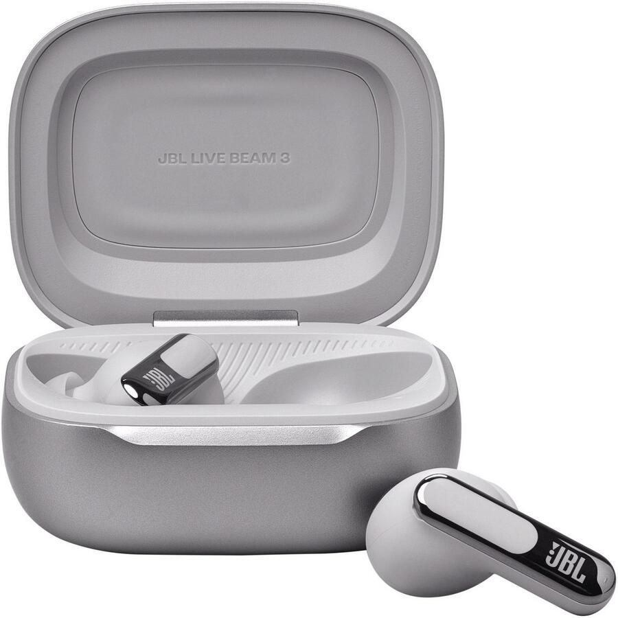 Harman Kardon JBL Live Beam 3 Zilver | Draadloze oortjes | Beeld&Geluid Koptelefoons | 1200130011641