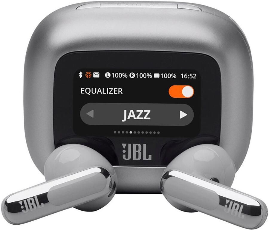 Harman Kardon JBL Live Flex 3 Zilver | Draadloze oortjes | Beeld&Geluid Koptelefoons | 1200130012273