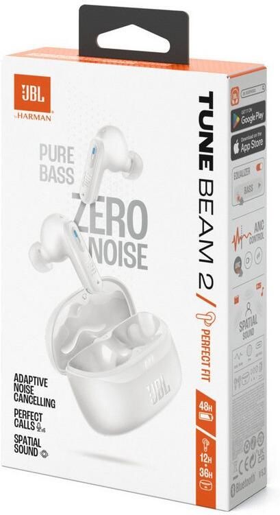 JBL Tune Beam 2 Wit | Koptelefoons | 1200130016486 - Foto 12