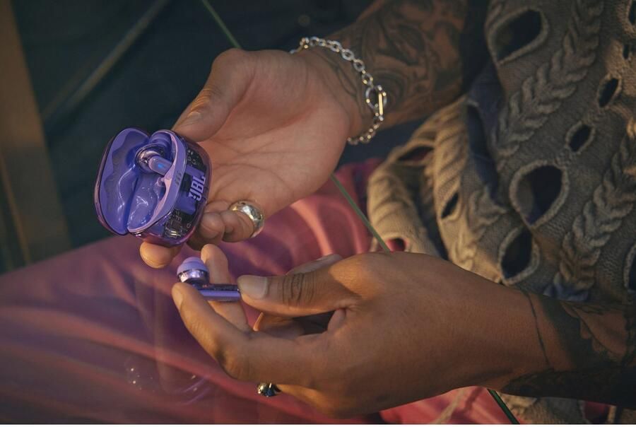 JBL Tune Beam 2 Ghost Purple | Draadloze oortjes | 1200130016523 - Foto 7