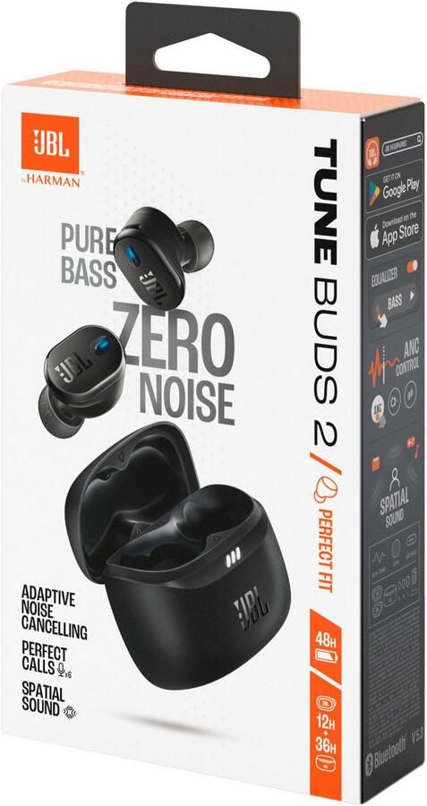 JBL Tune Buds 2 Zwart | Koptelefoons | 1200130016356 - Foto 4