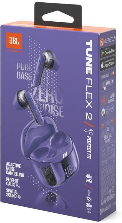 JBL Tune Flex 2 Ghost Purple | Koptelefoons | 1200130016288 - Foto 8