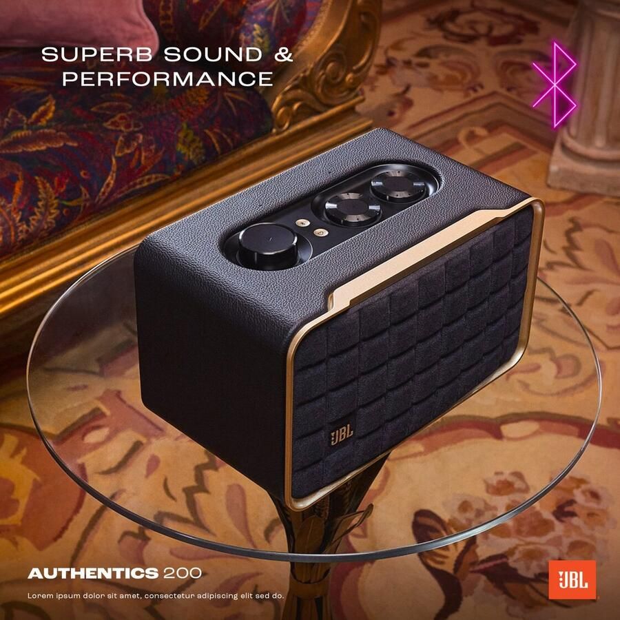 JBL Authentics 200 | Speakers | Beeld&Geluid Audio | 1200130000638